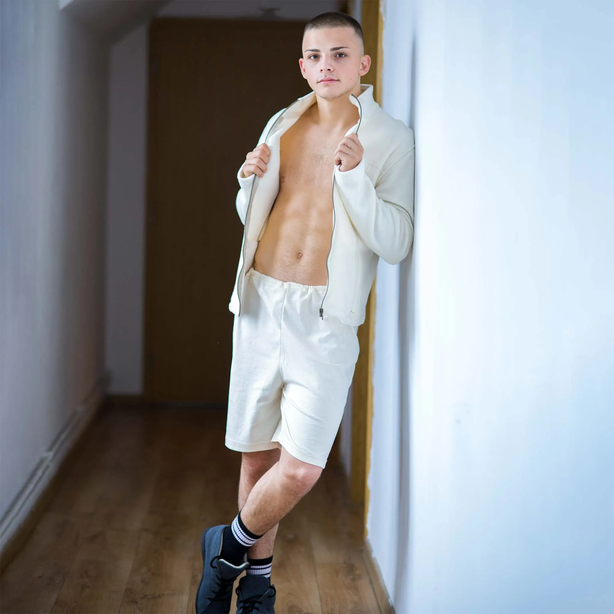 ARIZONA Elastic-free 100% Organic Cotton No-Frills Shorts (Grown & Made in USA)