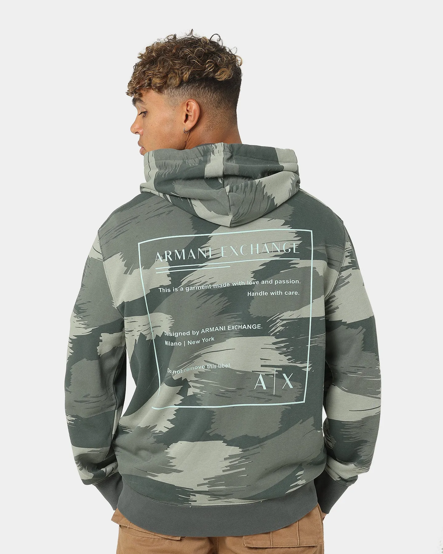 Armani Exchange Felpa Hoodie Urban Chic/Urban
