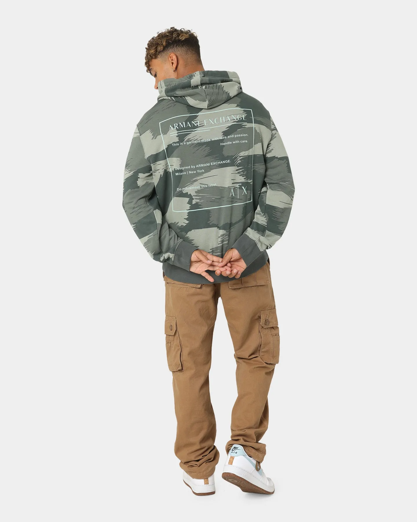 Armani Exchange Felpa Hoodie Urban Chic/Urban