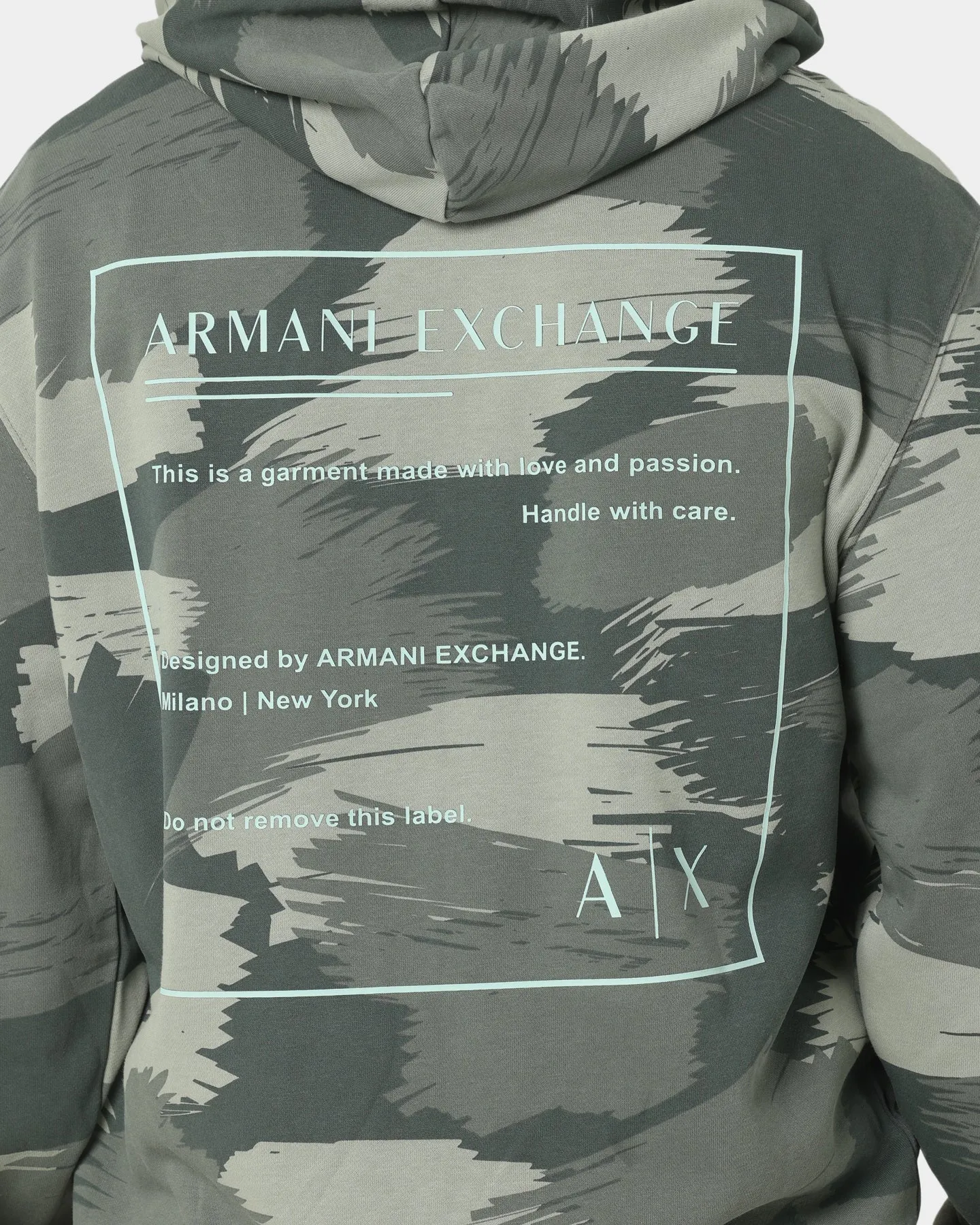 Armani Exchange Felpa Hoodie Urban Chic/Urban