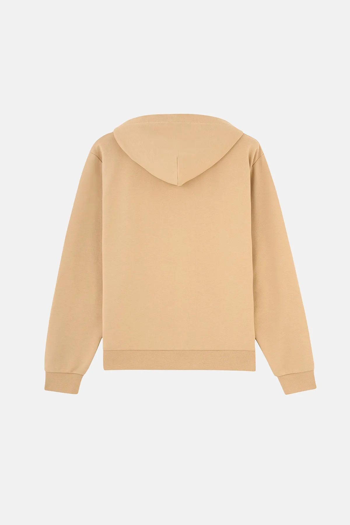 Aslan Soft Fleece Full-Zip Hoodie - Latte