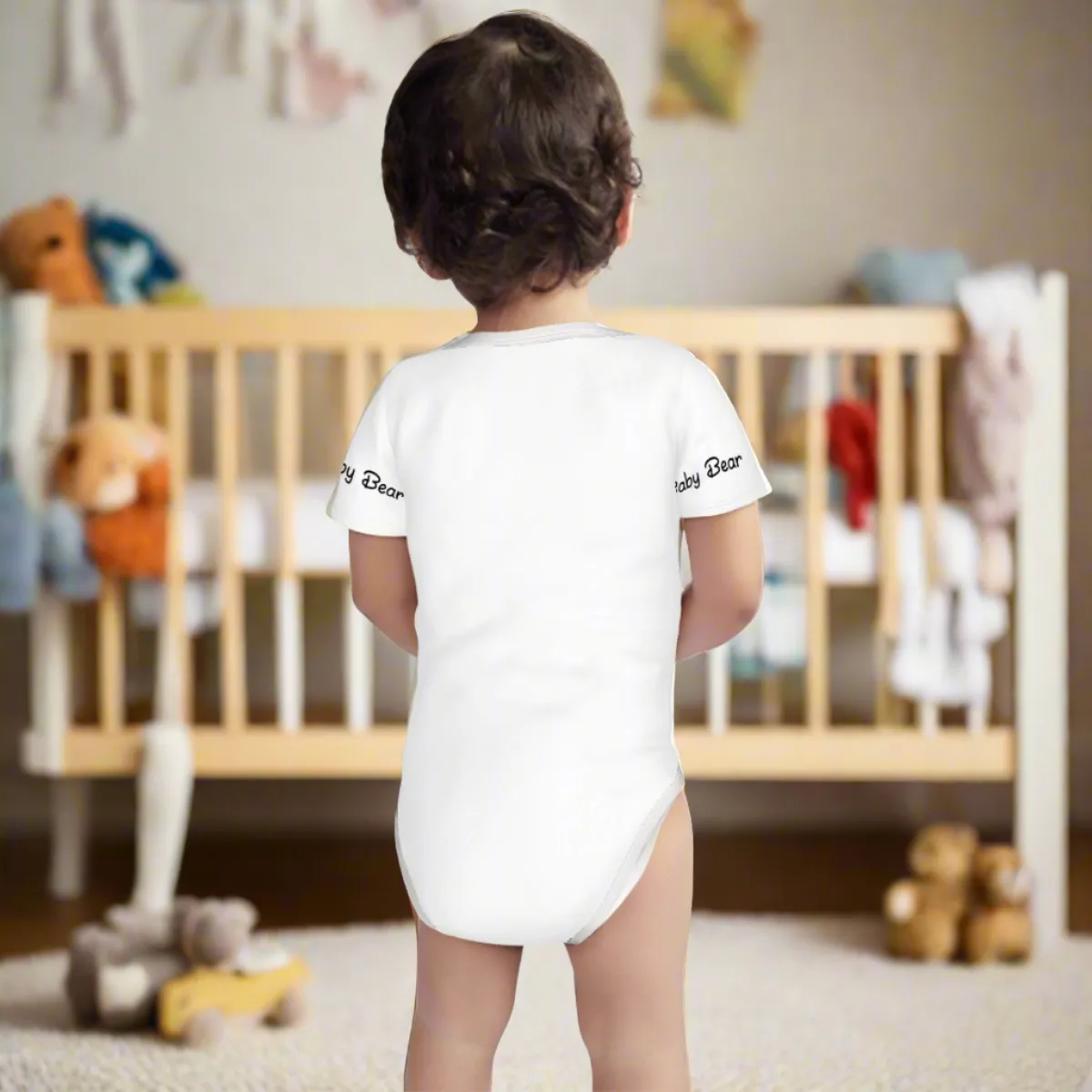 Baby Onesie® Short Sleeve Pooh Baby Bear Bodysuit Newborn To 2T, Desert Calm