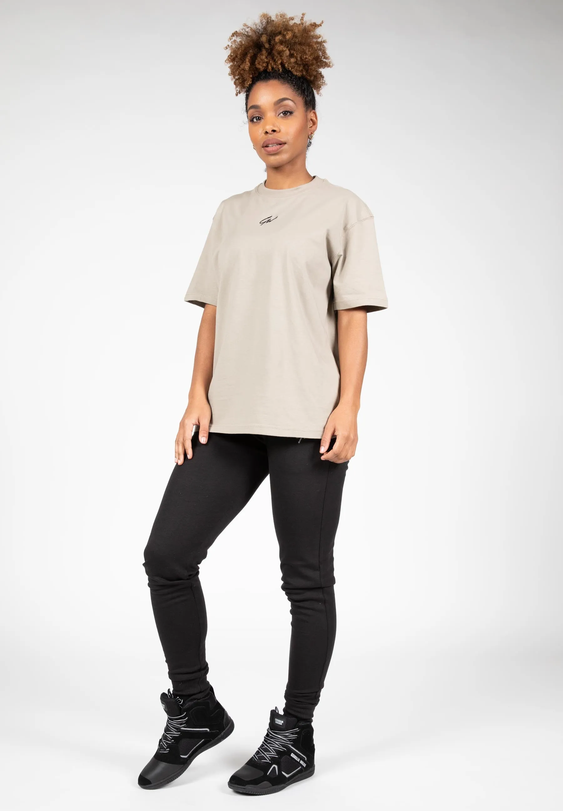 Bixby Oversized T-shirt - Beige