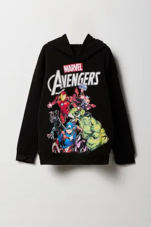 Boys Avengers Graphic Fleece Hoodie