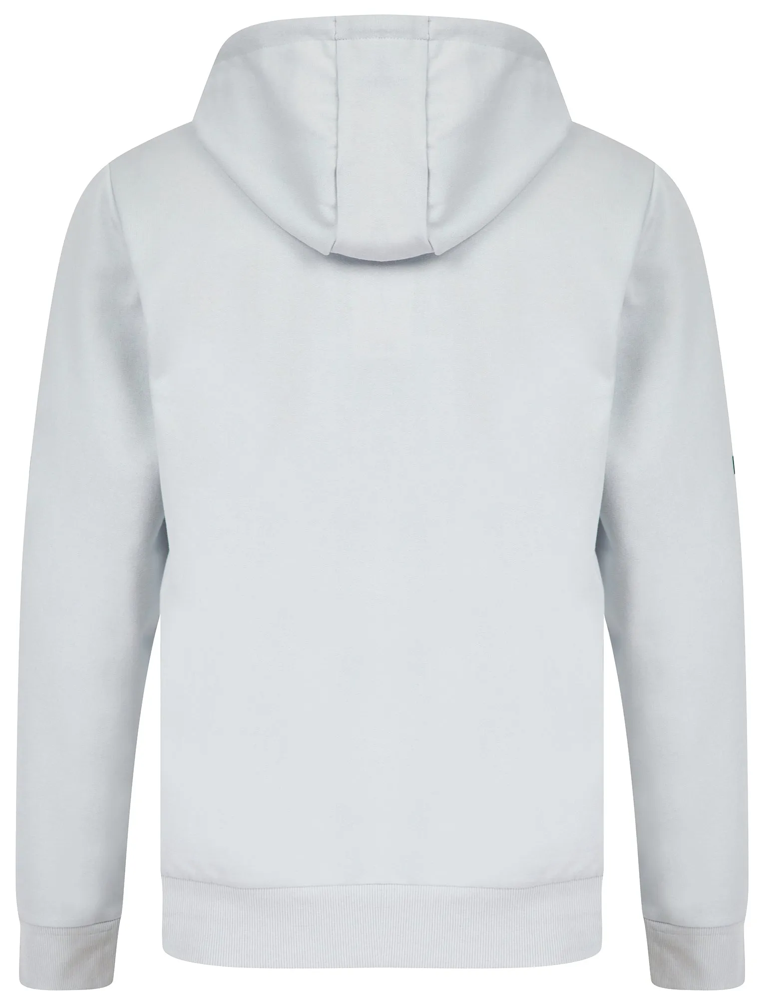 Brody Motif Brushback Fleece Pullover Hoodie and Jogger Shorts Set in Pale Blue - Tokyo Laundry