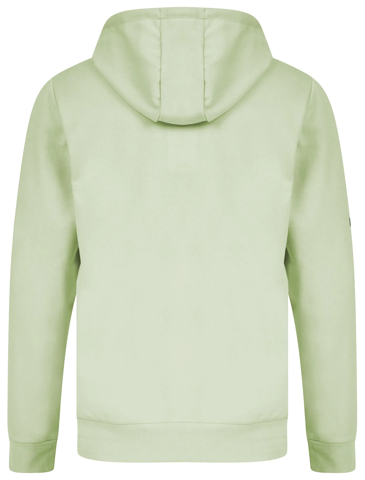 Brody Motif Brushback Fleece Pullover Hoodie and Jogger Shorts Set in Sage Green - Tokyo Laundry
