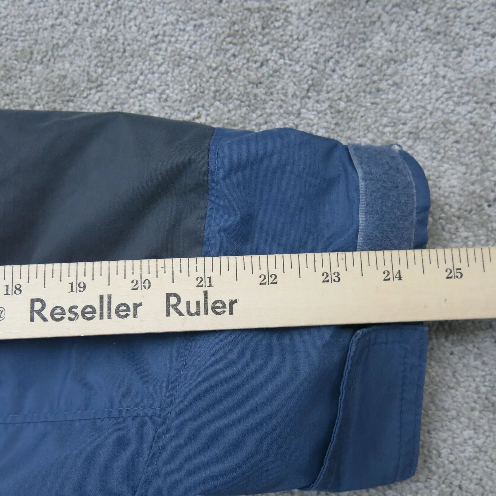 Columbia Jacket Mens X Large Blue Windbreaker Long Sleeve Pocket Lightweight