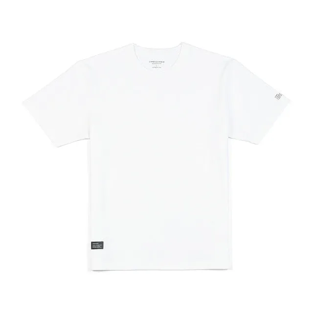 Cotton Fabric T-shirt Men Solid Color Drop