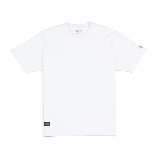 Cotton Fabric T-shirt Men Solid Color Drop