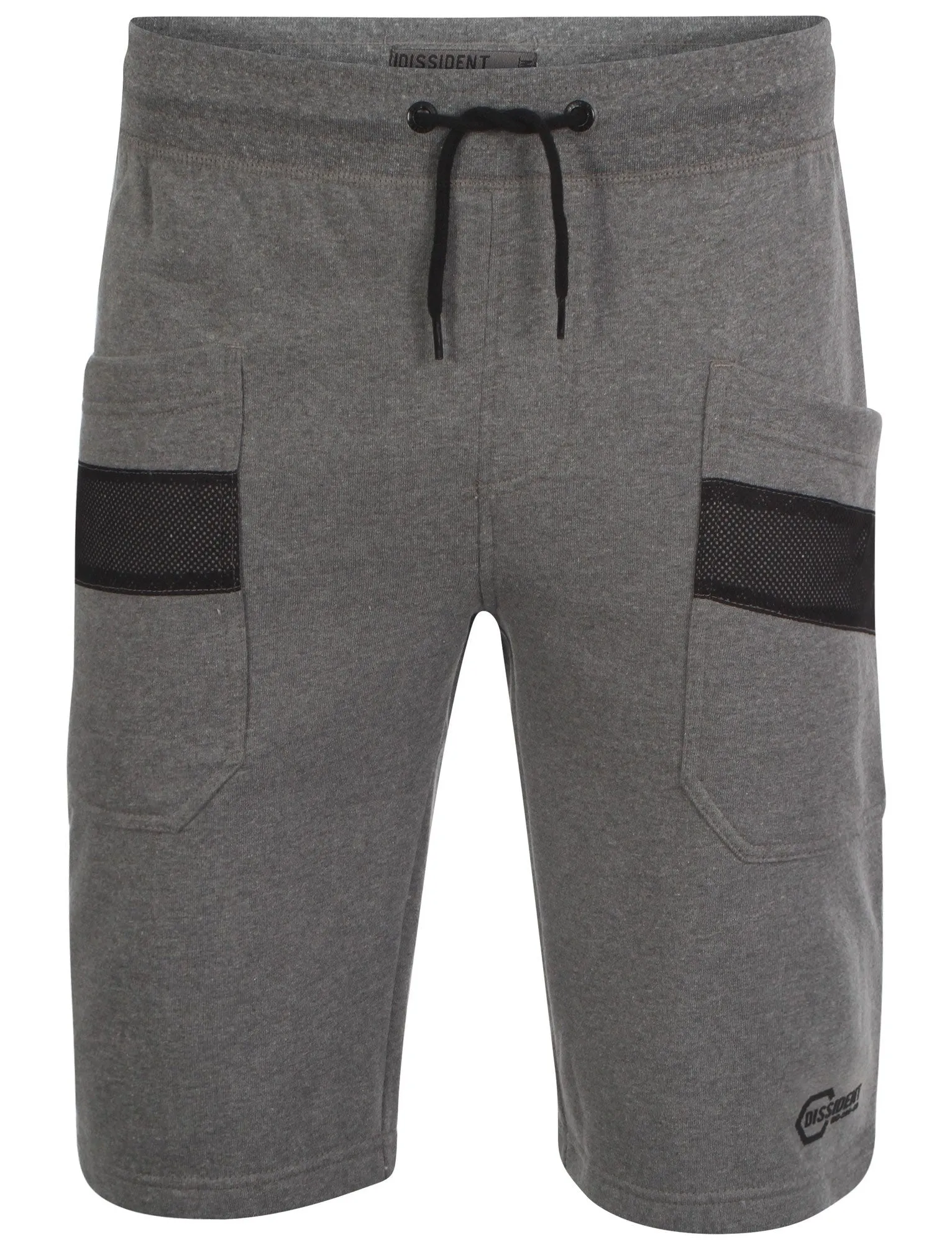 Dissident Mason Mid Grey Sweat Shorts
