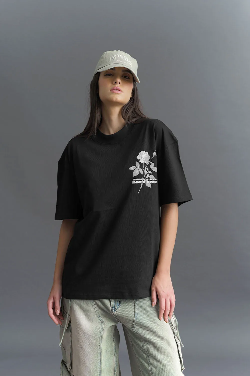 Embrace Your Inner Rose Premium Oversized T-shirt