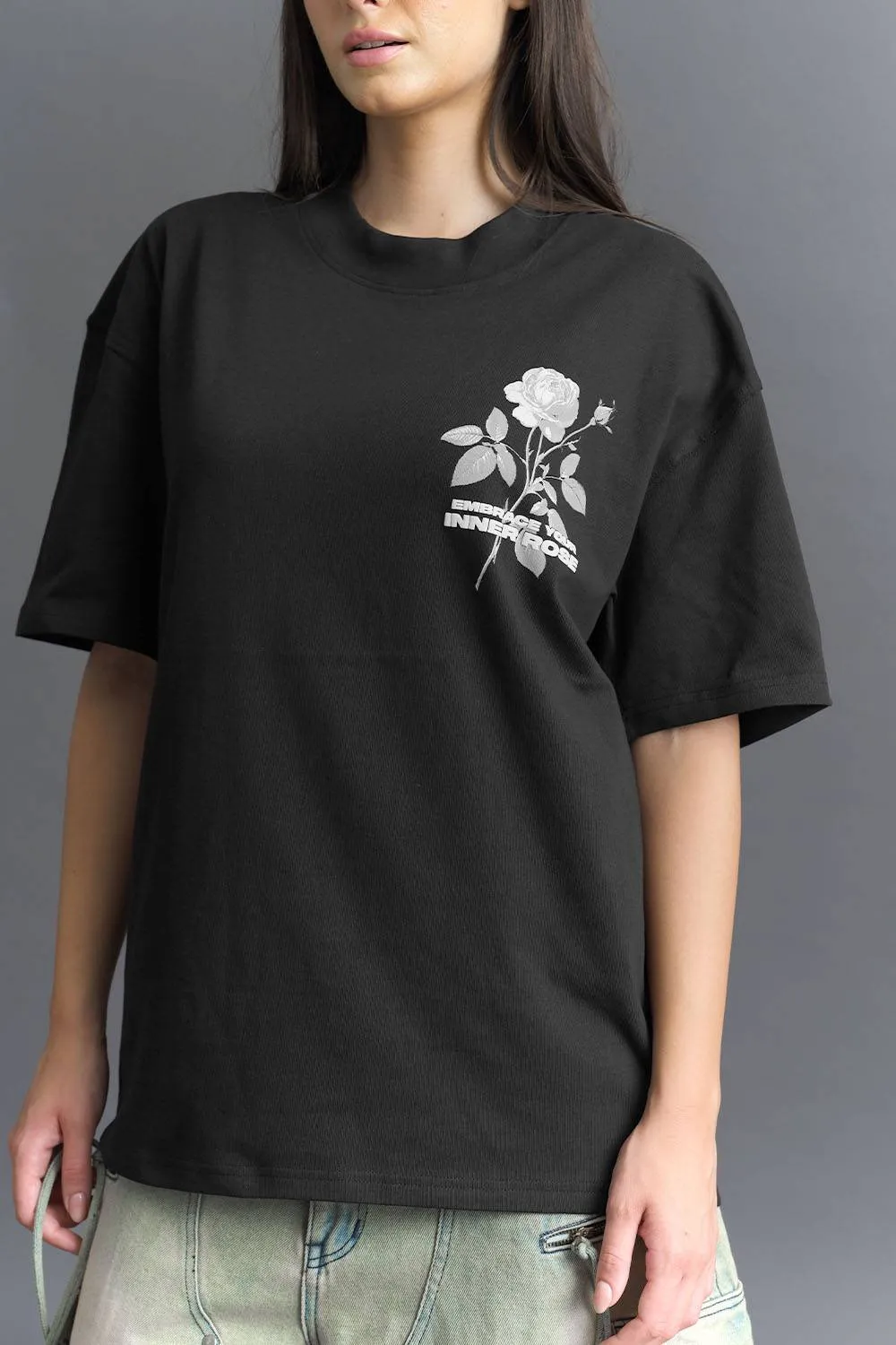 Embrace Your Inner Rose Premium Oversized T-shirt