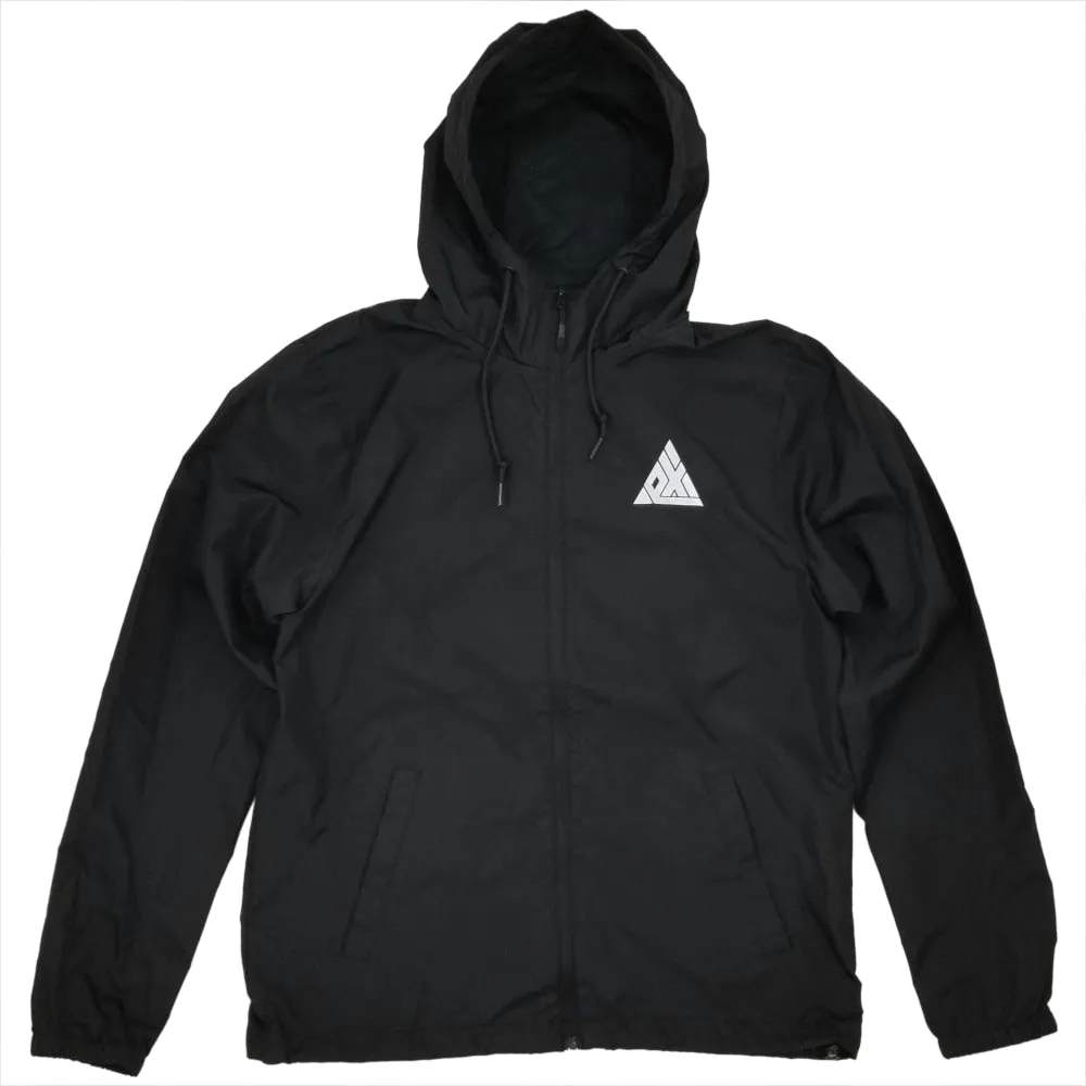 Exodus T1 Logo Windbreaker Jacket - Black/White