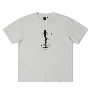 FORMER BLACKOUT OVERSIZED T-SHIRT BONE