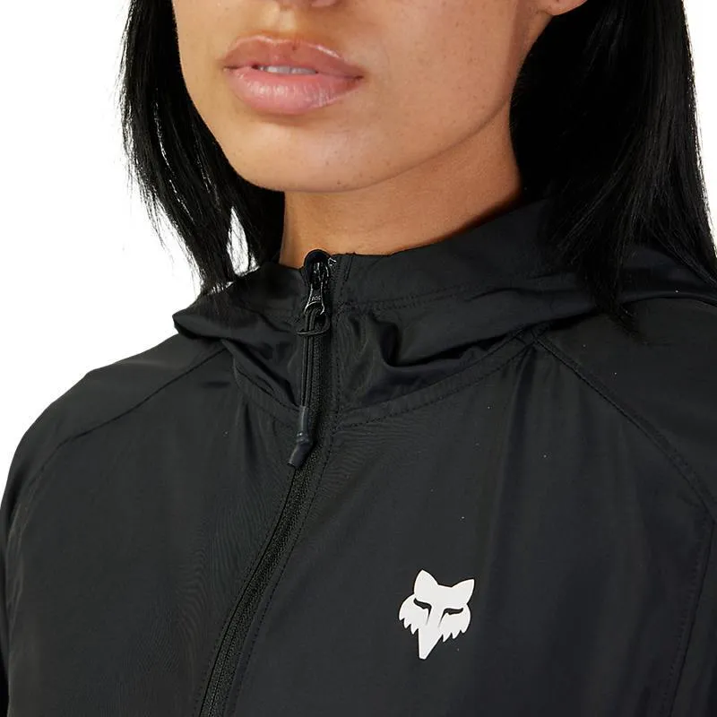 Fox WOMENS FOX HEAD WINDBREAKER - Black