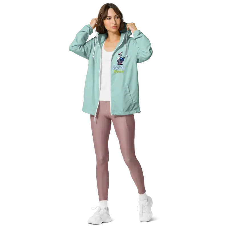 Goofy Gander Windbreaker Unisex Lightweight Zip Up