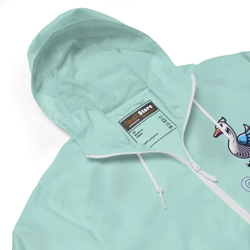 Goofy Gander Windbreaker Unisex Lightweight Zip Up