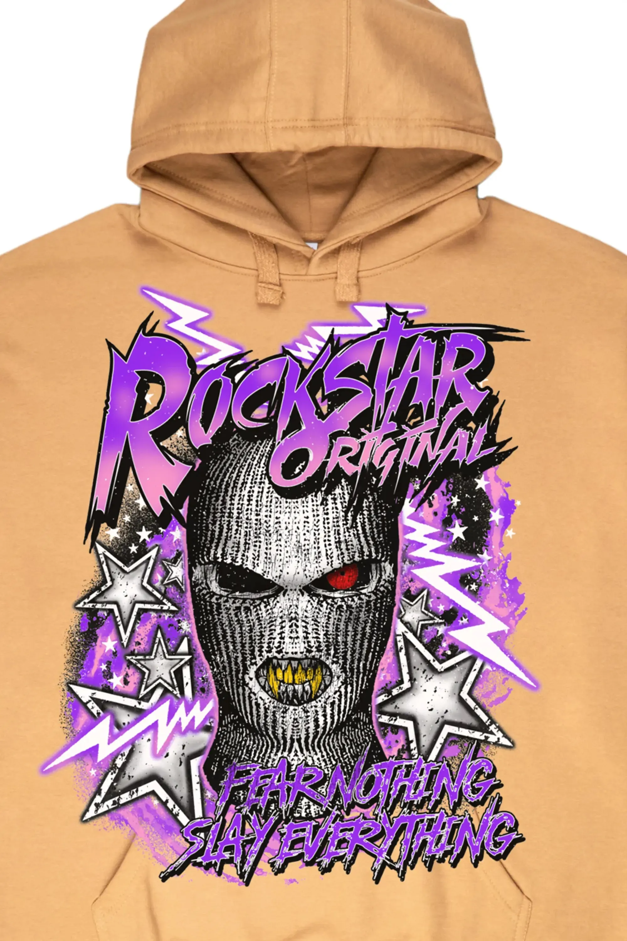 Kantin Beige Graphic Hoodie