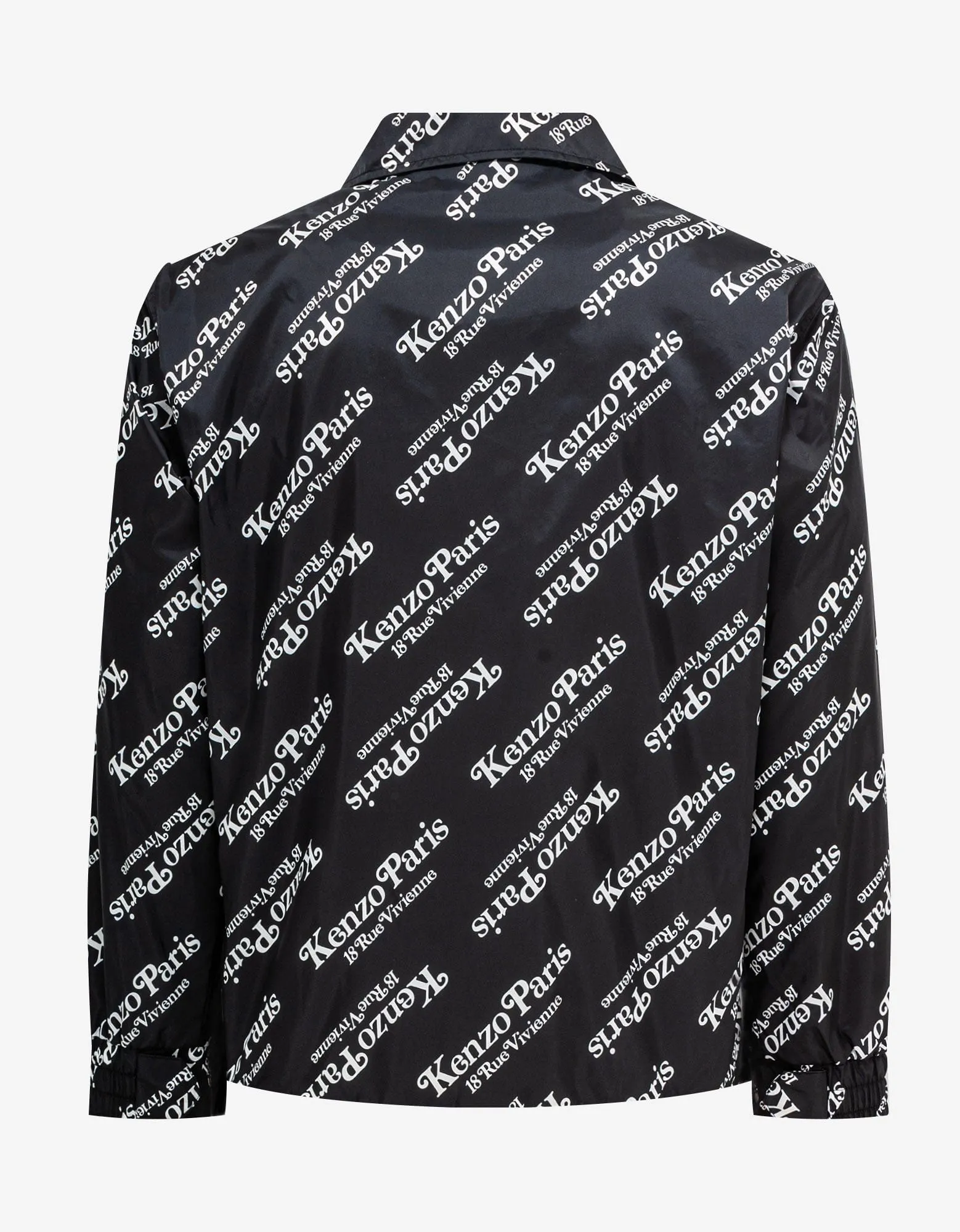 Kenzo by Verdy Black All-Over Logo Windbreaker