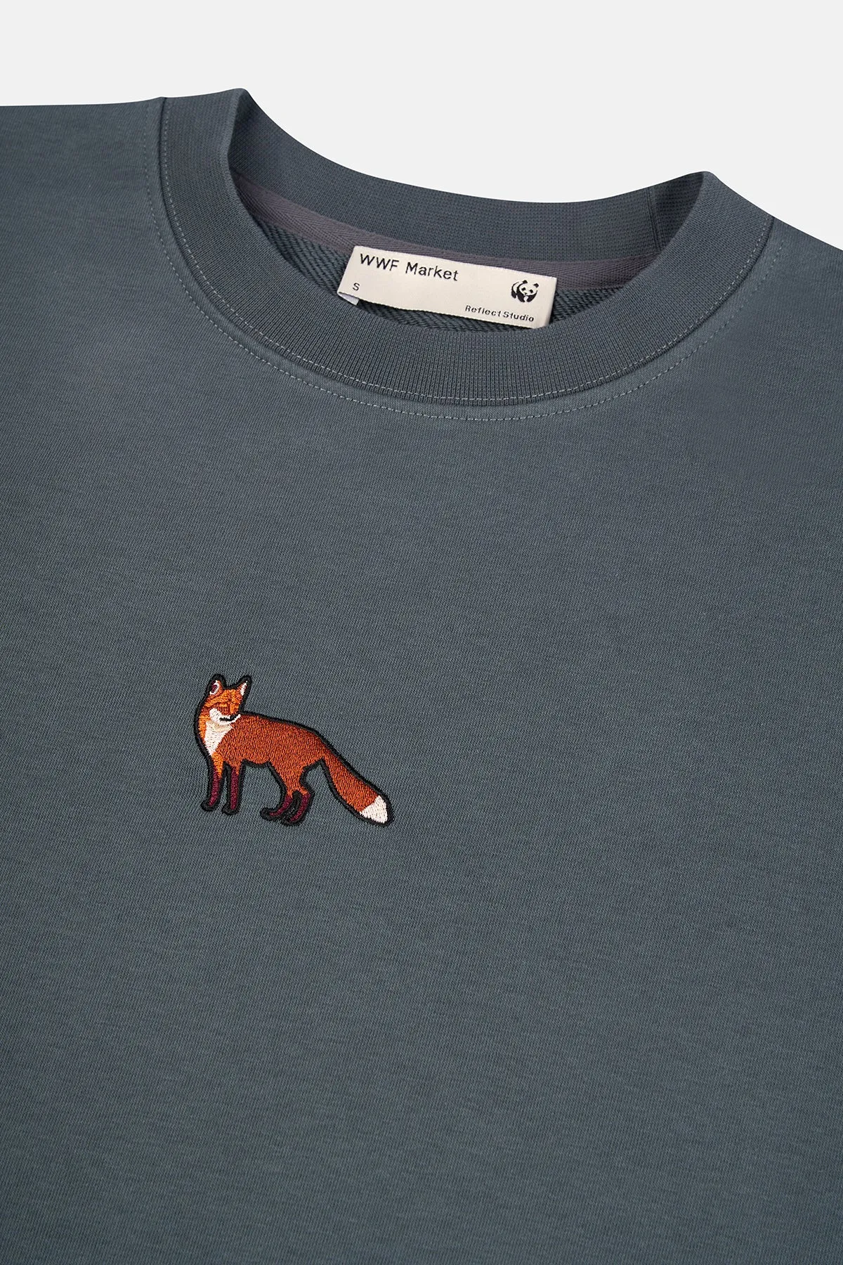 Kızıl Tilki Soft Fleece Sweatshirt - Antrasit