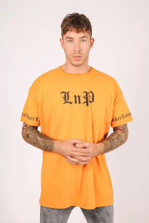 Liquor N Poker Convict Neon Orange T Shirt