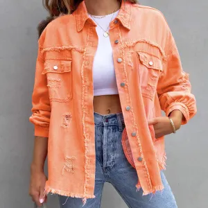 Lucie Relaxed Fit Denim Jacket