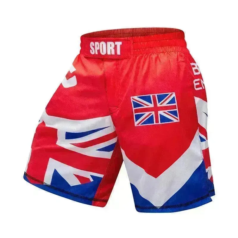 Men's Gym Jiu Jitsu Sanda Shorts