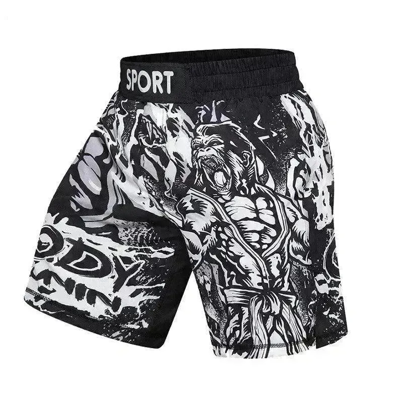 Men's Gym Jiu Jitsu Sanda Shorts