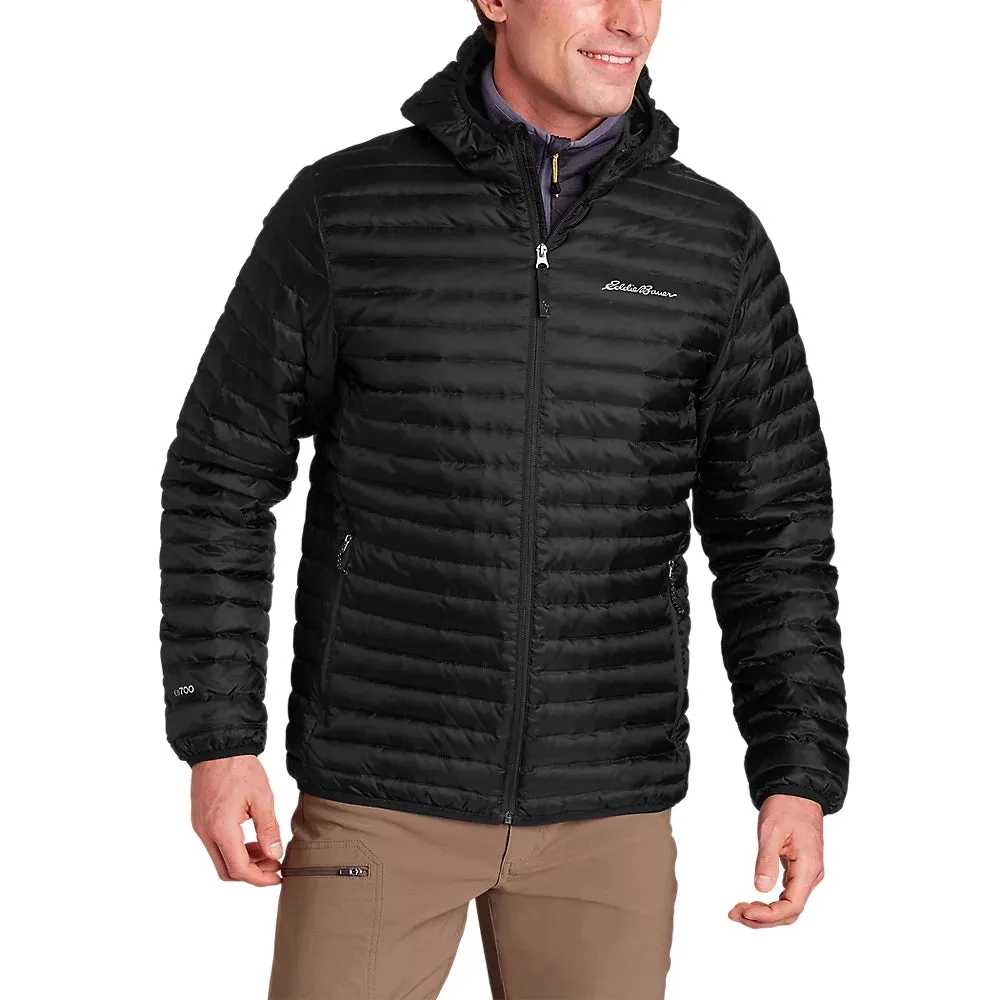 Men's Microlight Down Hooded Jacket