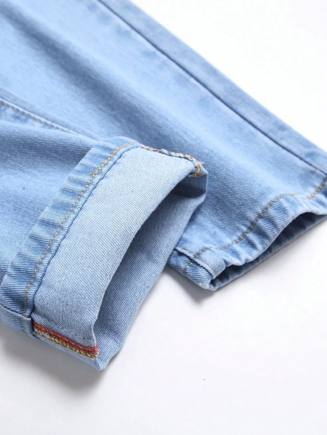 Men's Trendy Graphic Ripped Jeans