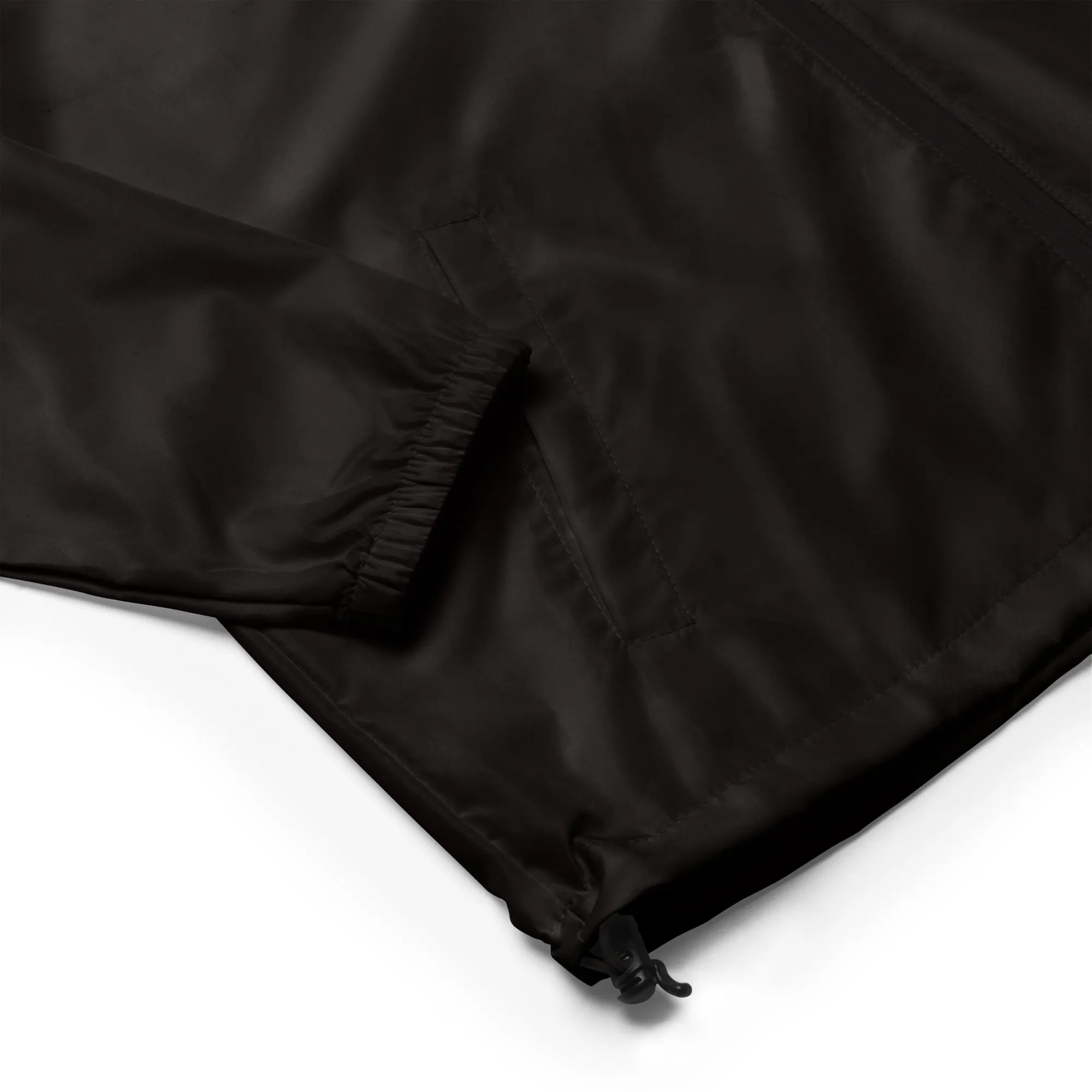 No regrets Unisex lightweight zip up windbreaker