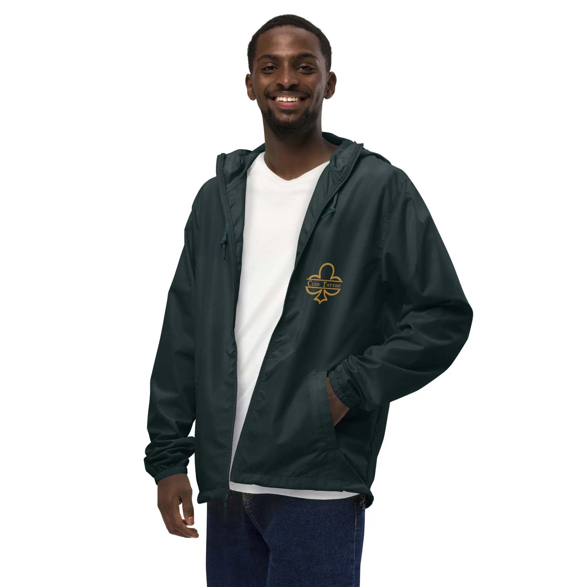 No regrets Unisex lightweight zip up windbreaker