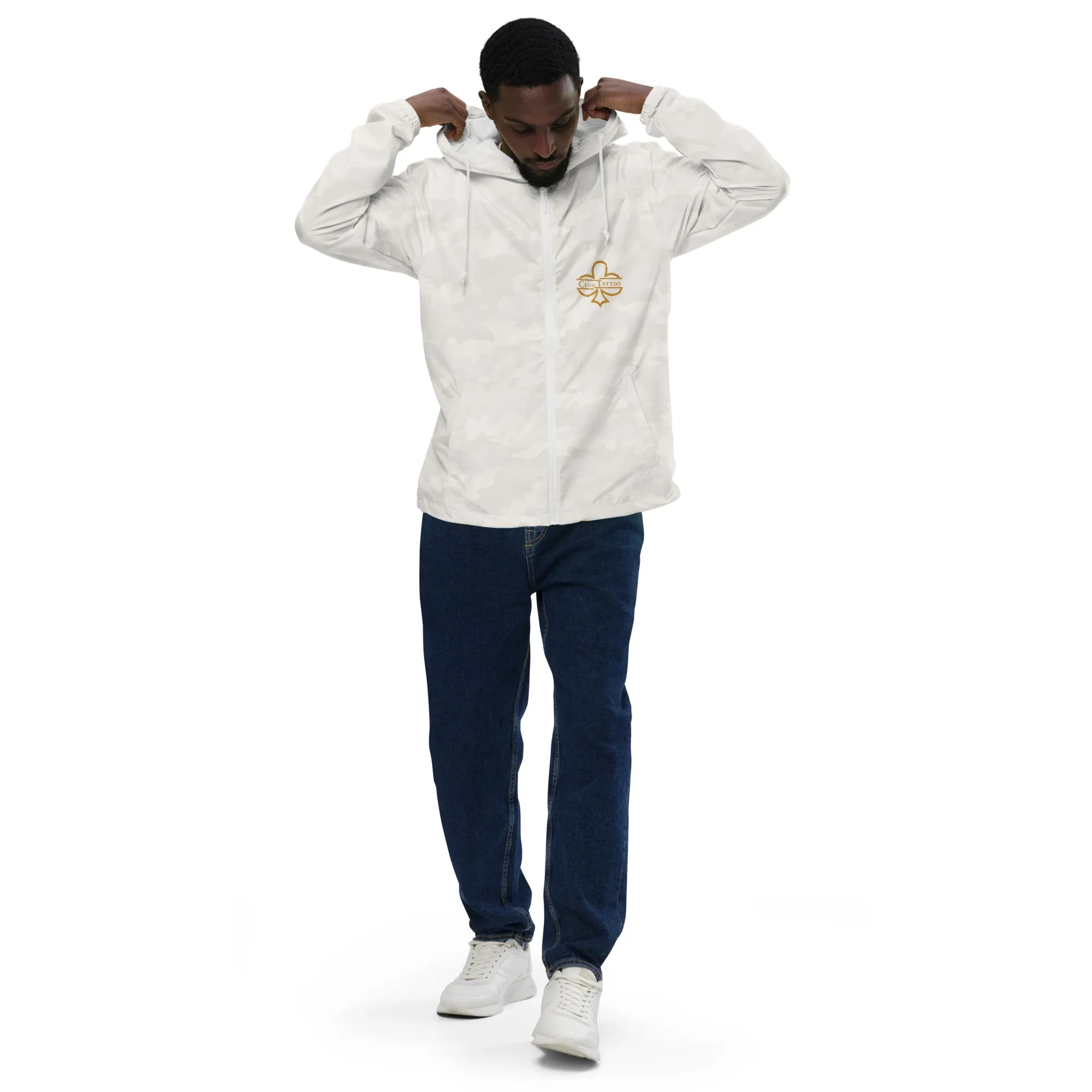 No regrets Unisex lightweight zip up windbreaker