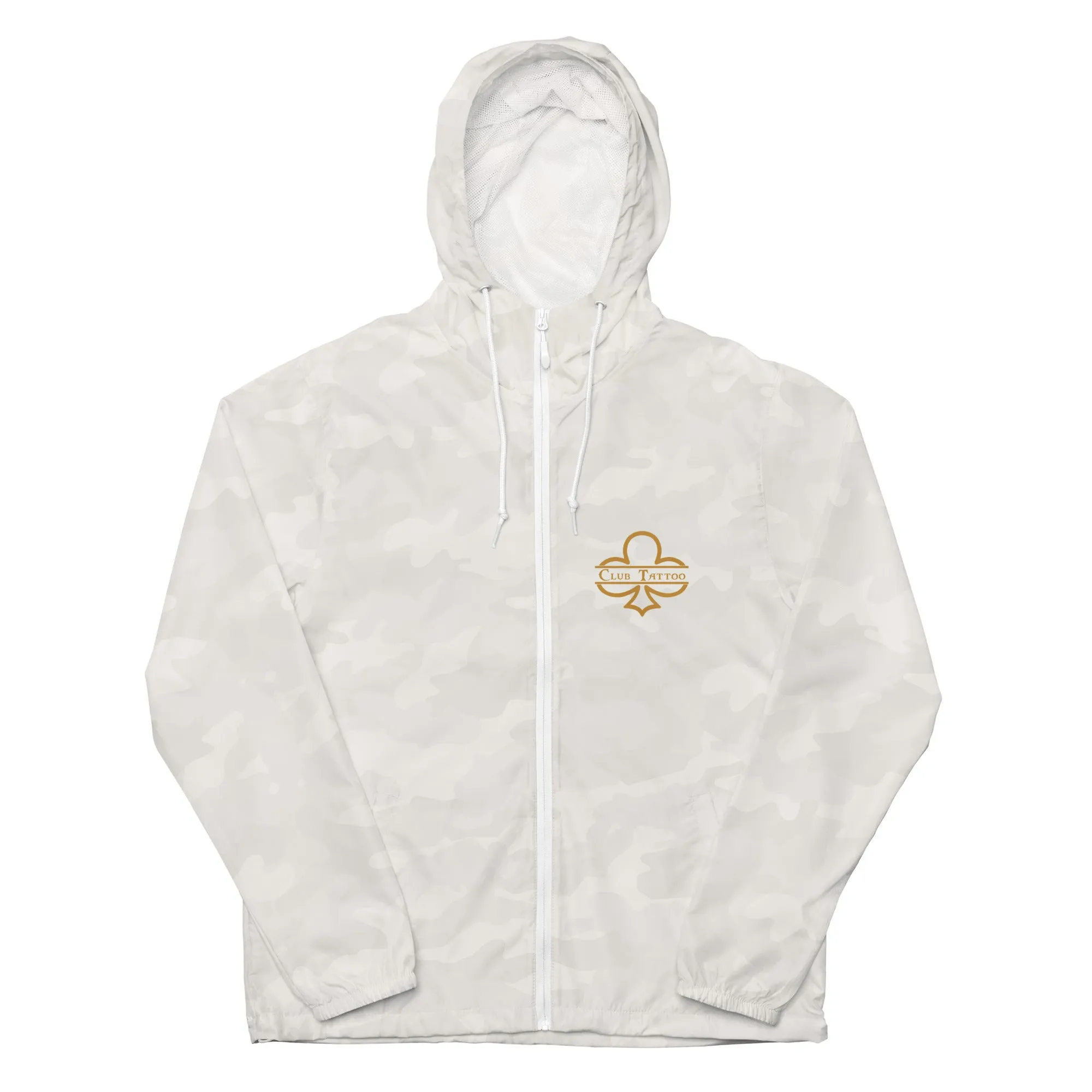 No regrets Unisex lightweight zip up windbreaker