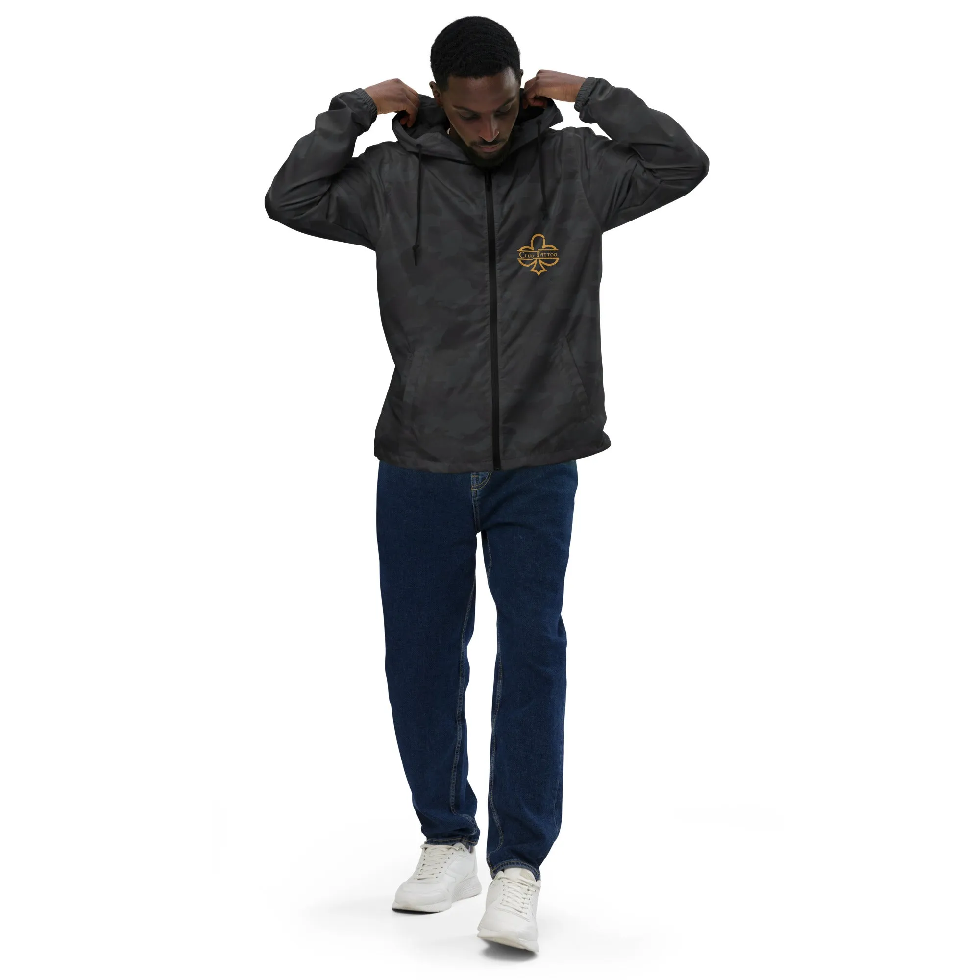 No regrets Unisex lightweight zip up windbreaker