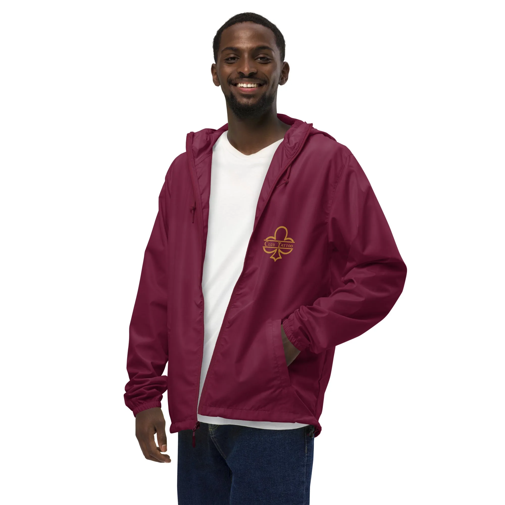 No regrets Unisex lightweight zip up windbreaker