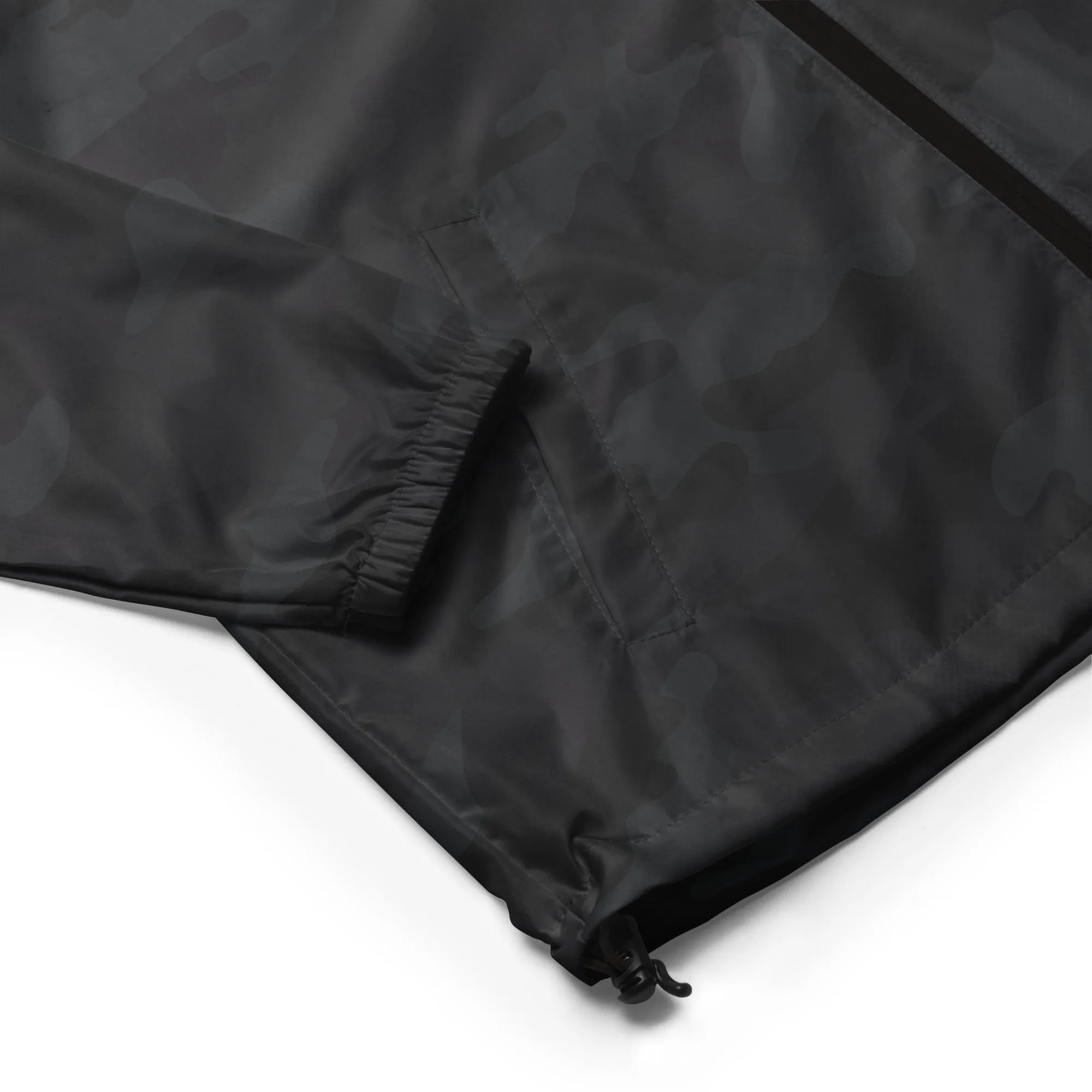 No regrets Unisex lightweight zip up windbreaker