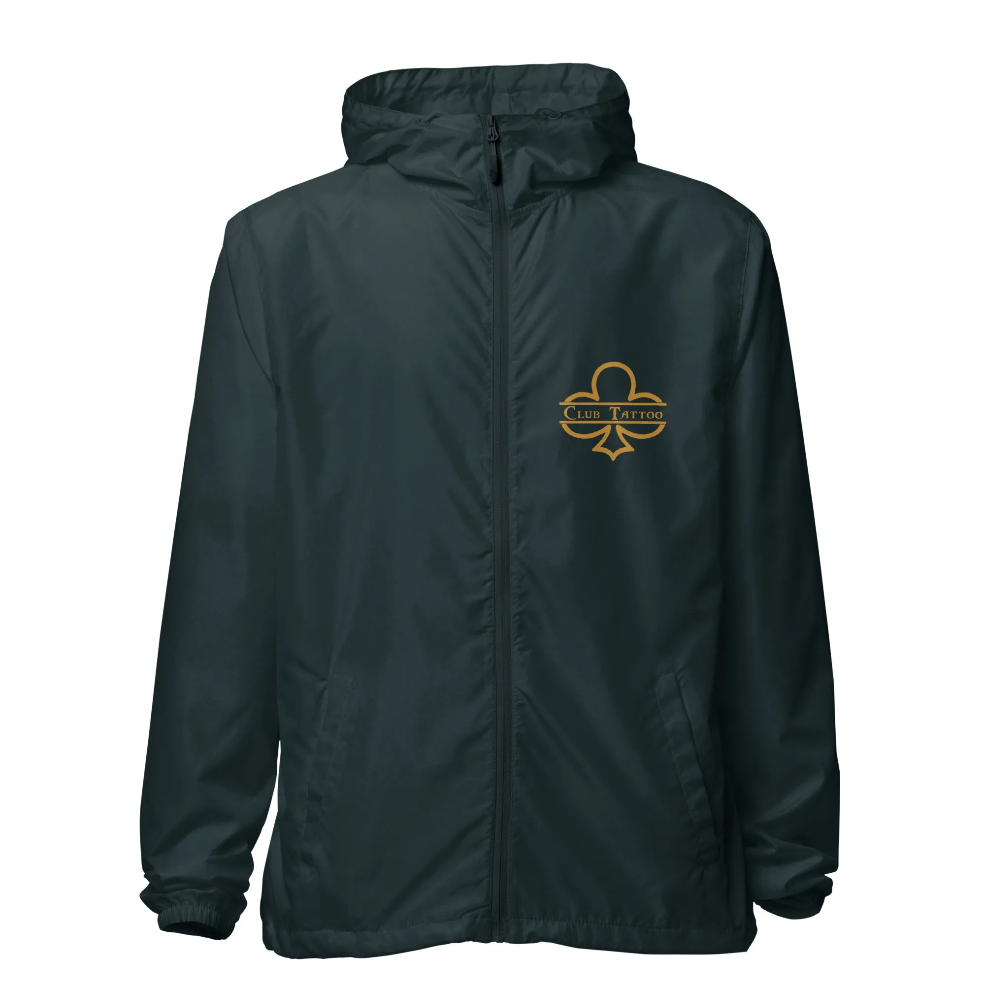 No regrets Unisex lightweight zip up windbreaker