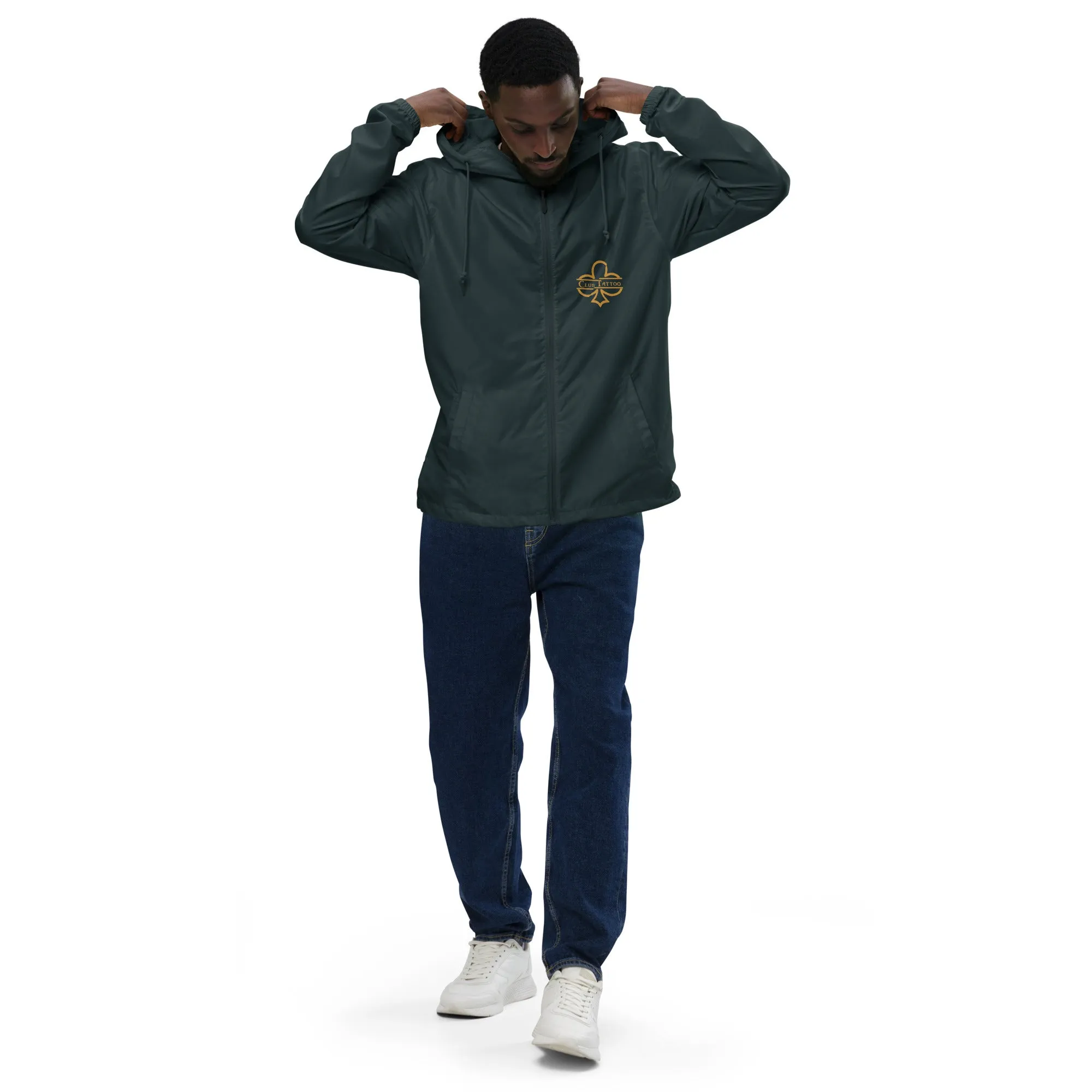 No regrets Unisex lightweight zip up windbreaker