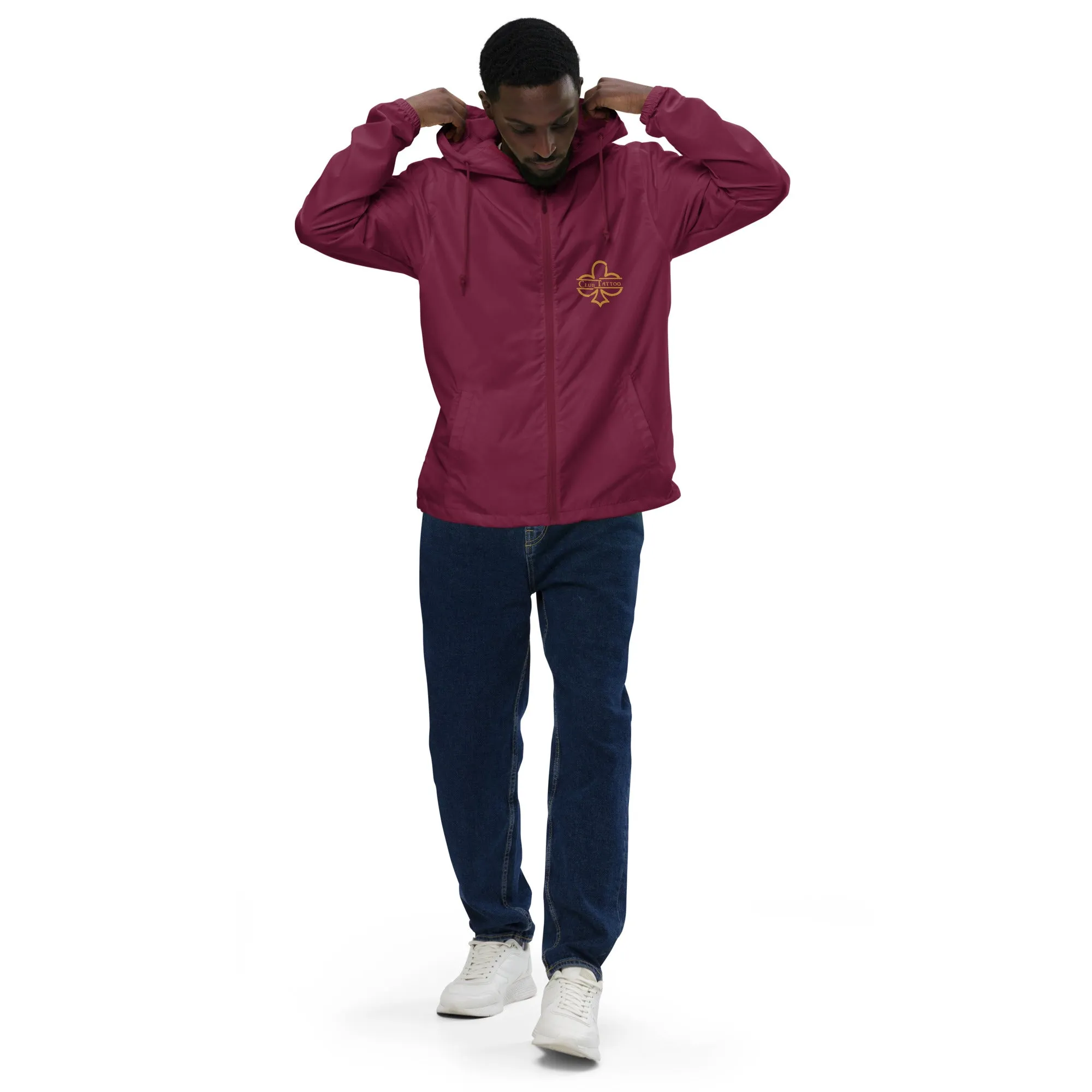 No regrets Unisex lightweight zip up windbreaker