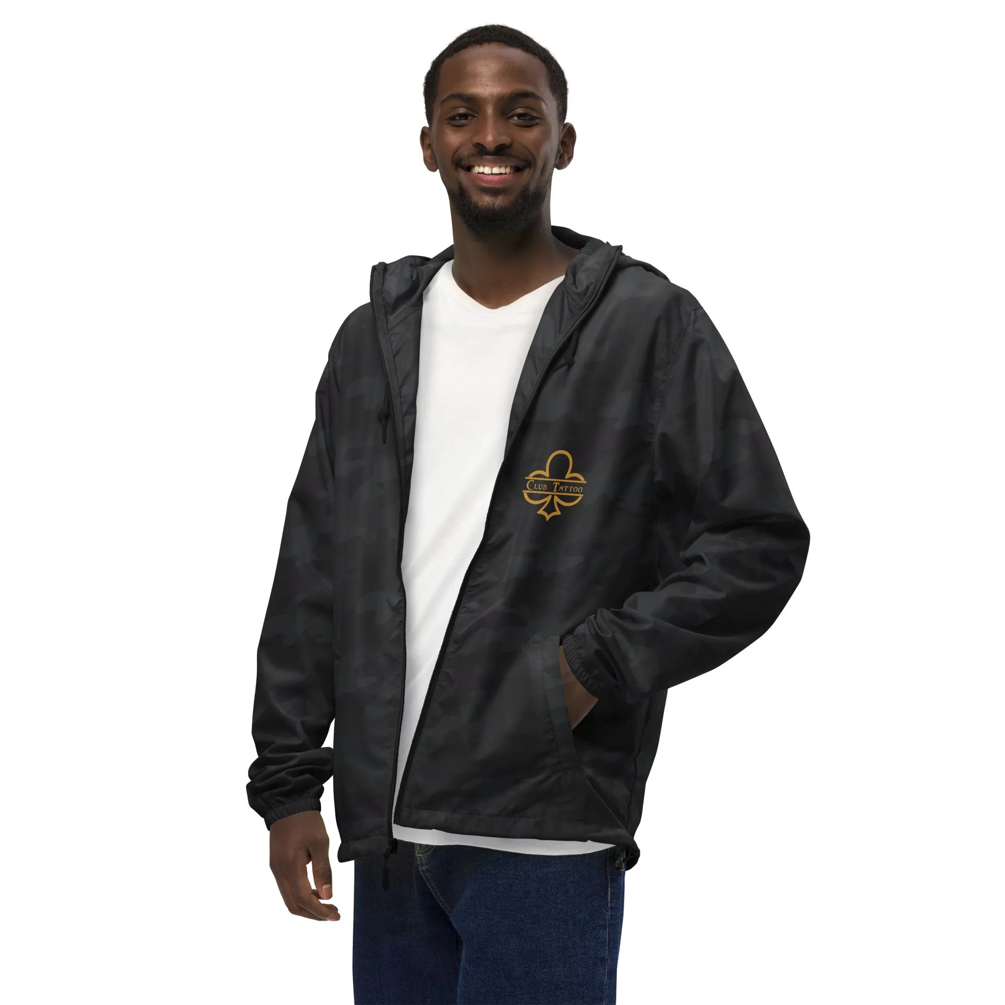 No regrets Unisex lightweight zip up windbreaker