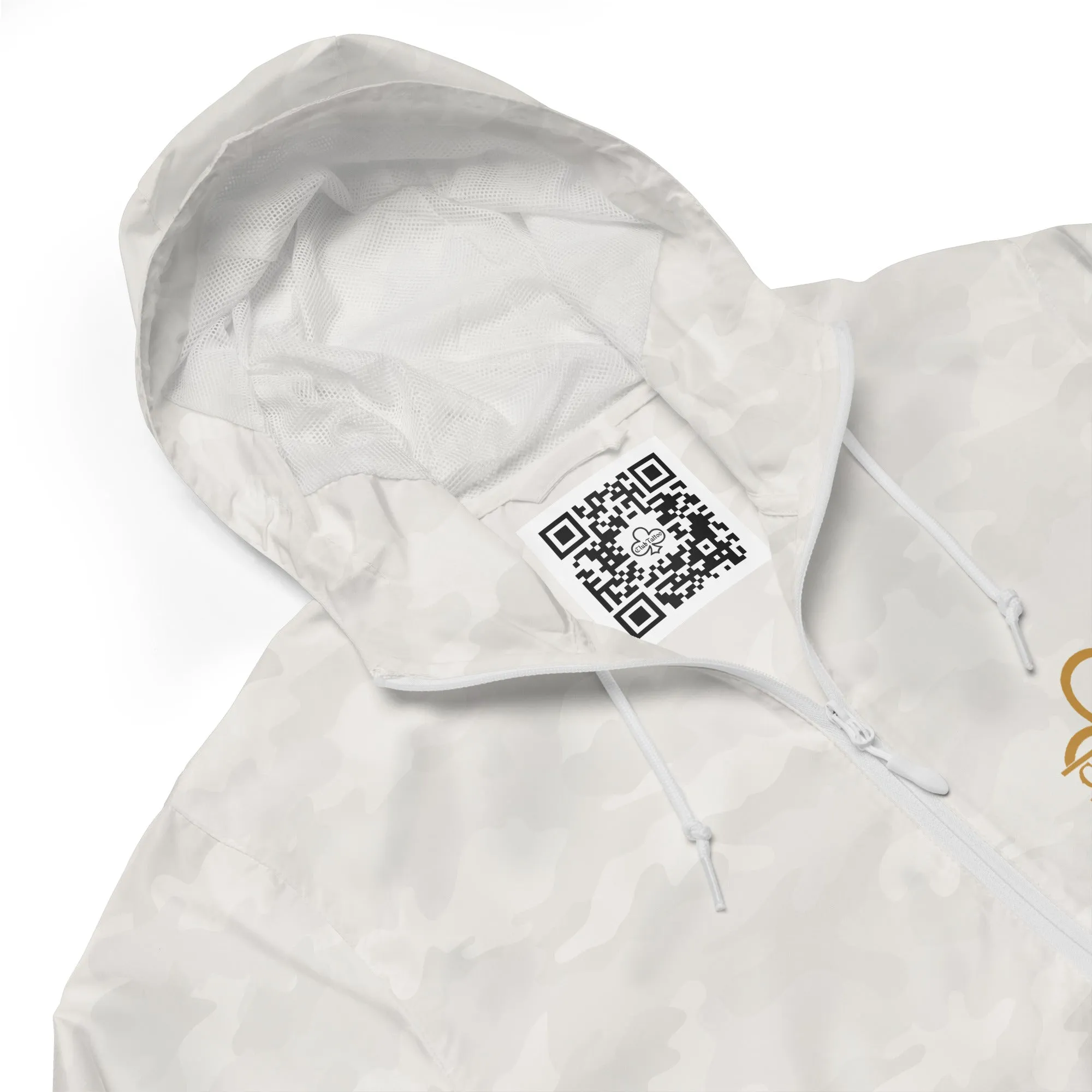 No regrets Unisex lightweight zip up windbreaker