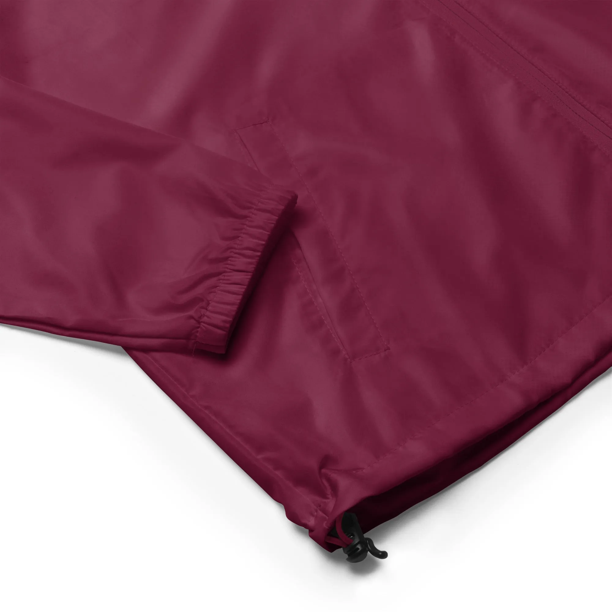 No regrets Unisex lightweight zip up windbreaker