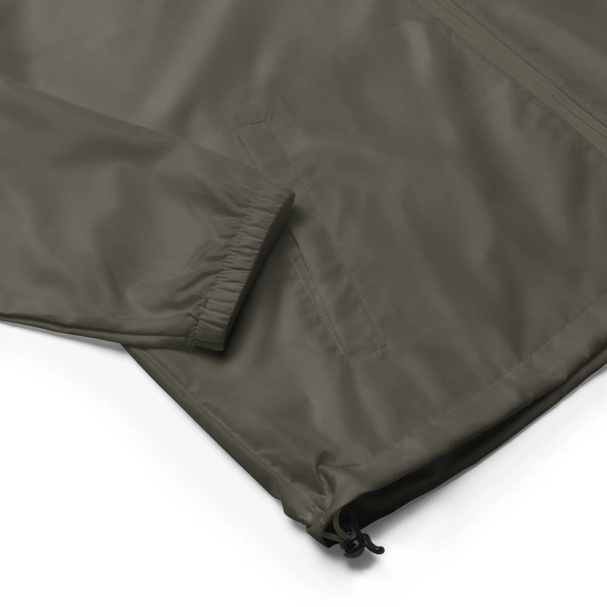 No regrets Unisex lightweight zip up windbreaker