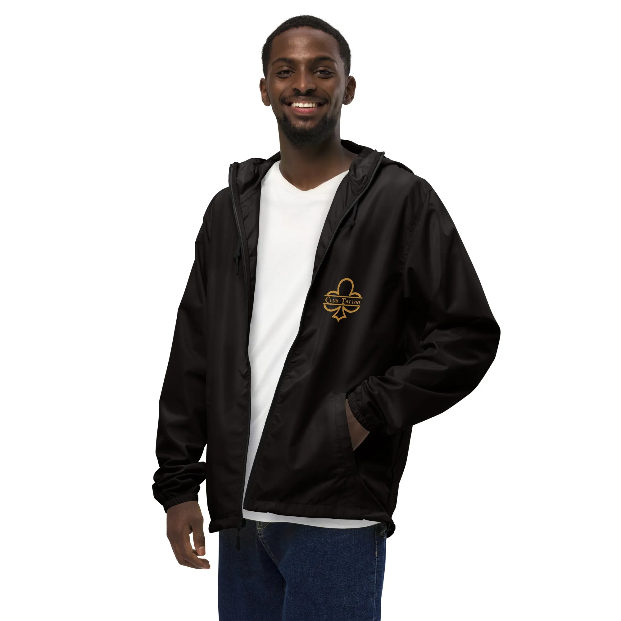 No regrets Unisex lightweight zip up windbreaker