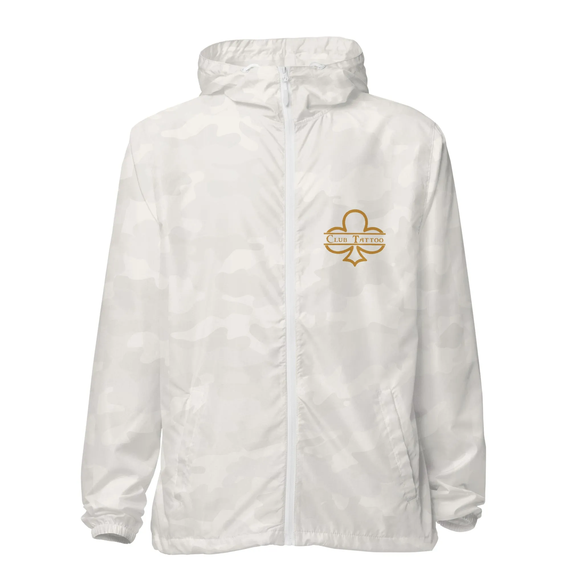 No regrets Unisex lightweight zip up windbreaker