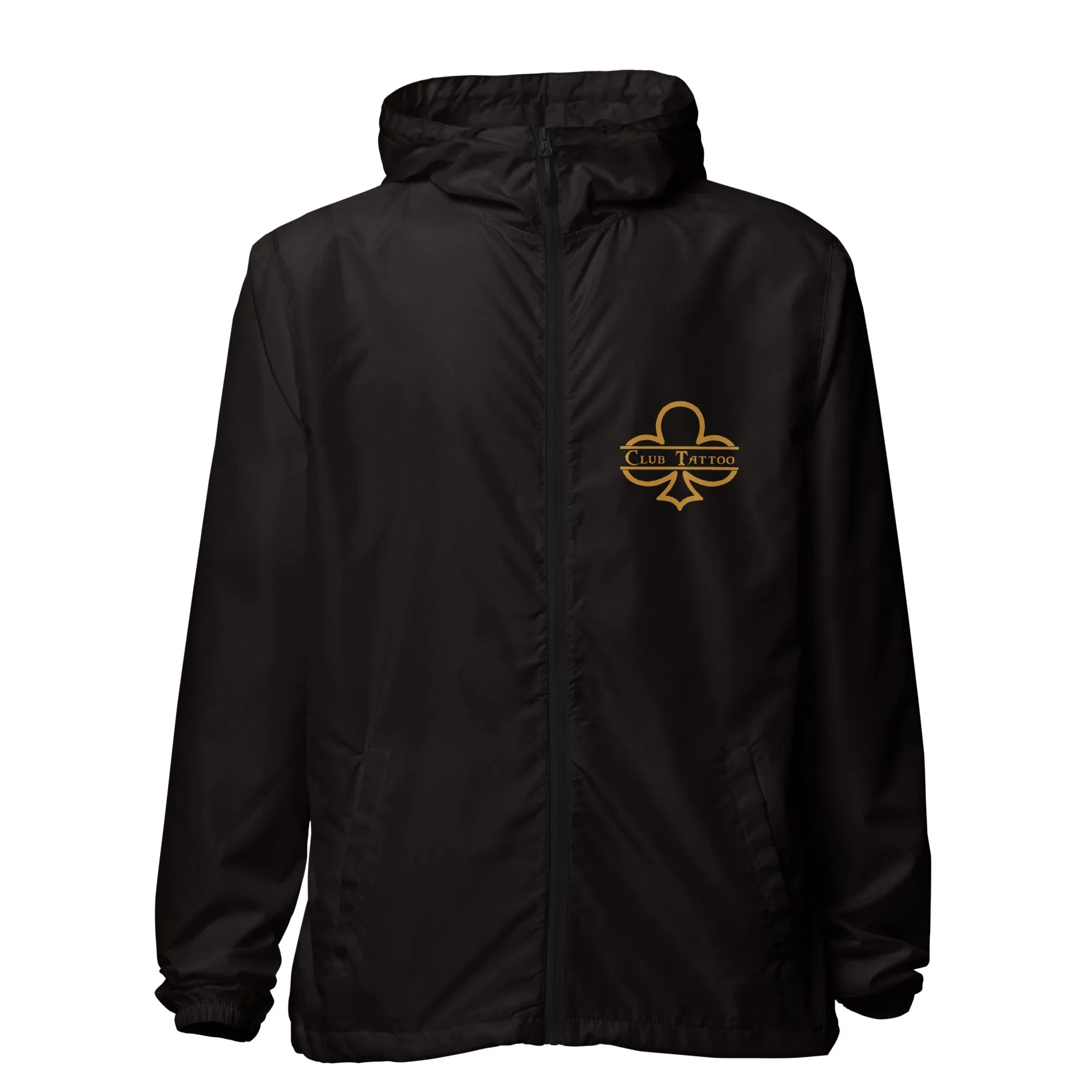No regrets Unisex lightweight zip up windbreaker