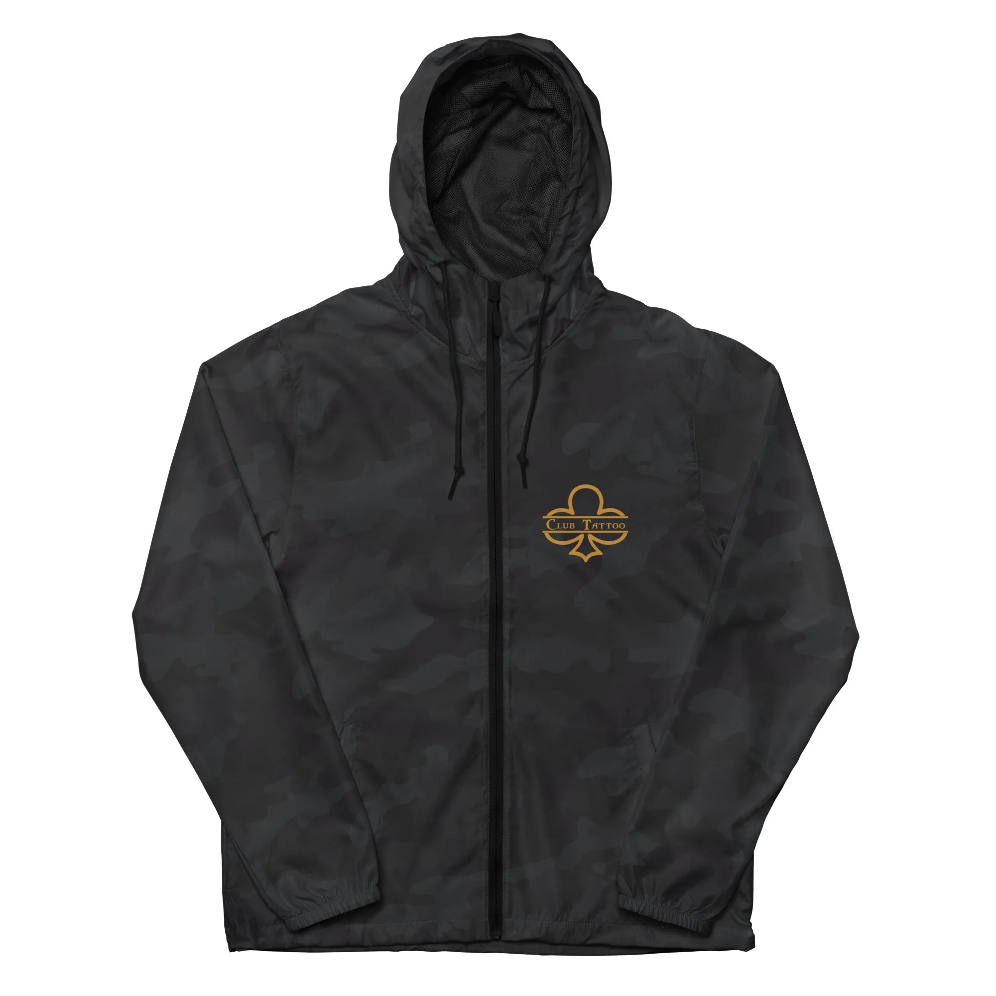 No regrets Unisex lightweight zip up windbreaker
