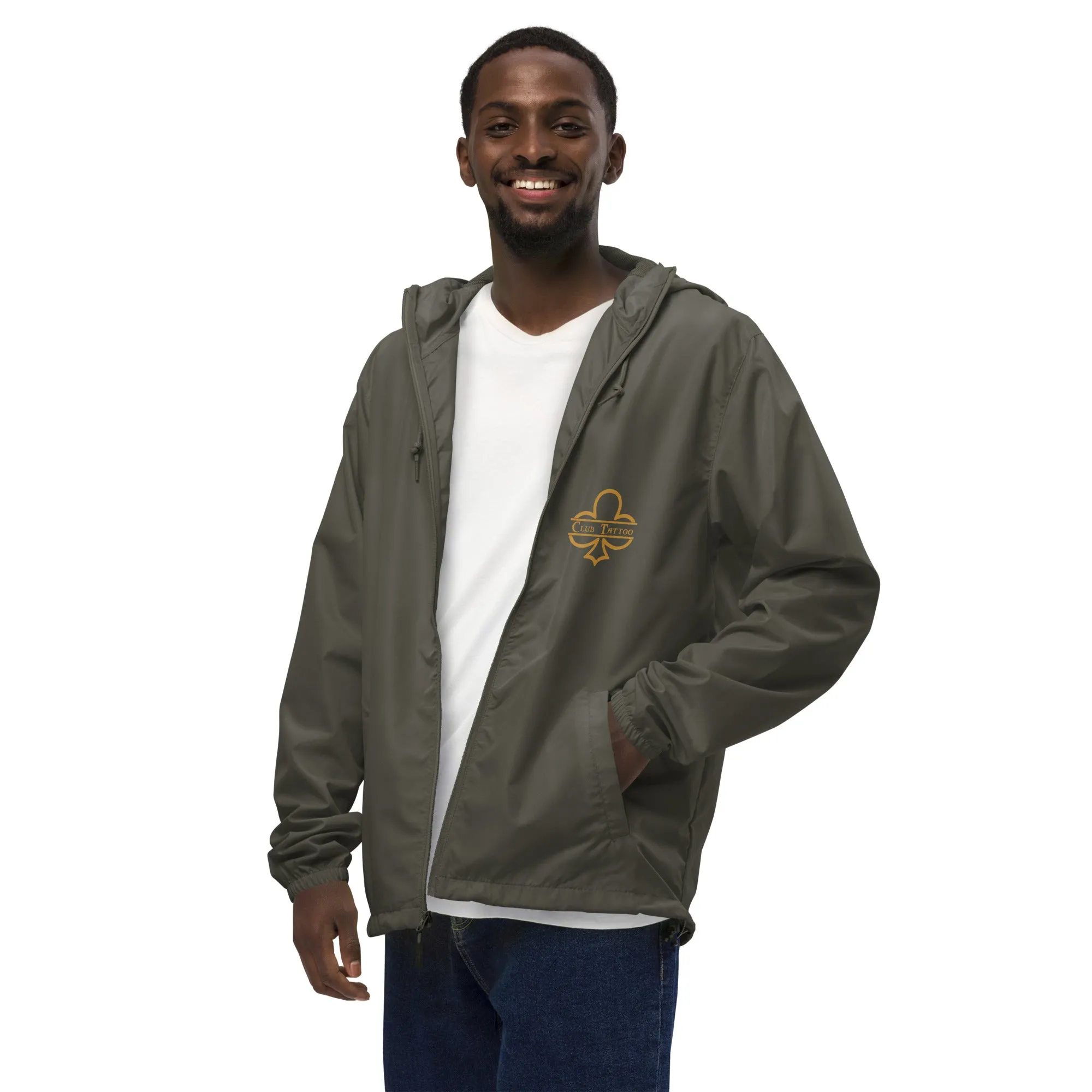 No regrets Unisex lightweight zip up windbreaker
