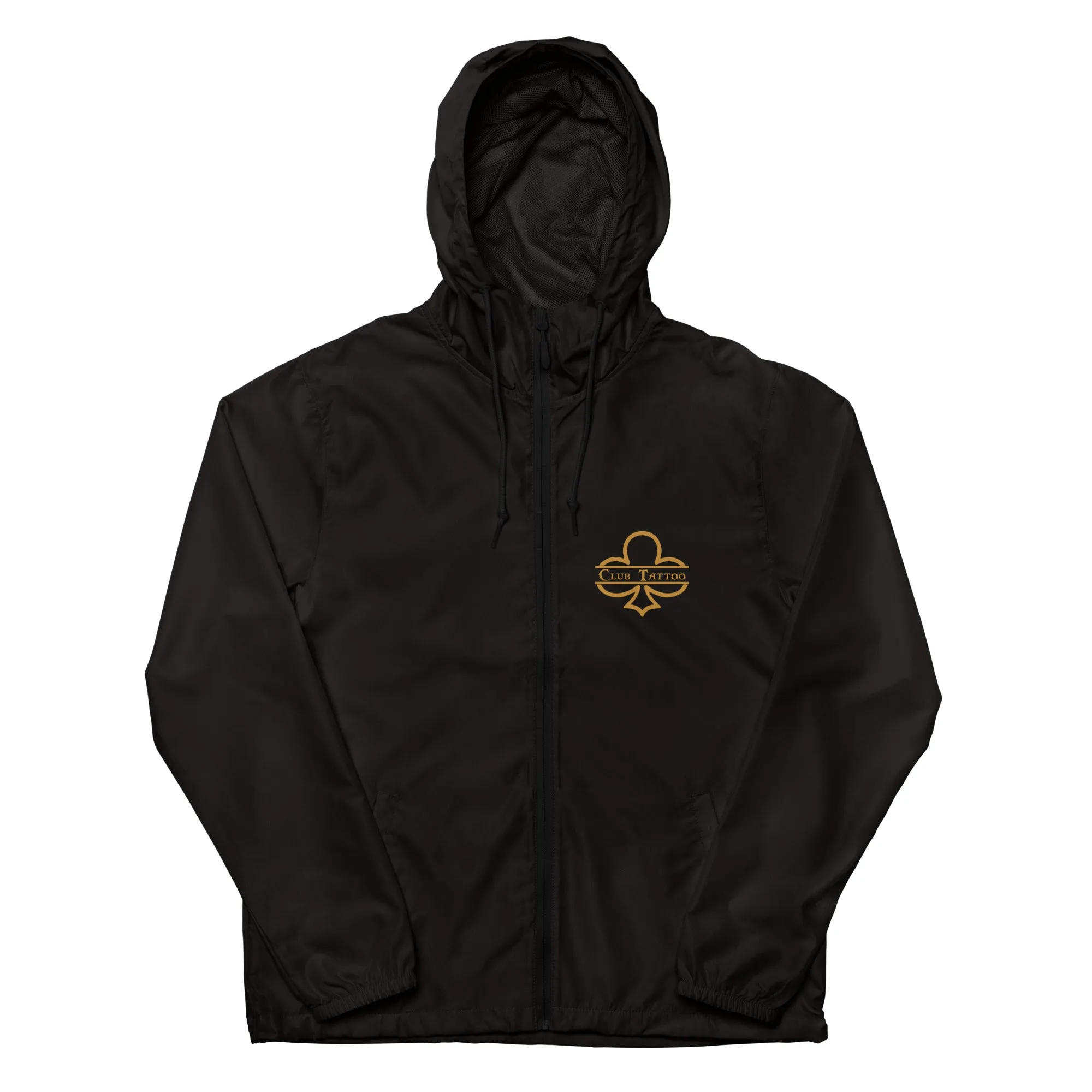 No regrets Unisex lightweight zip up windbreaker